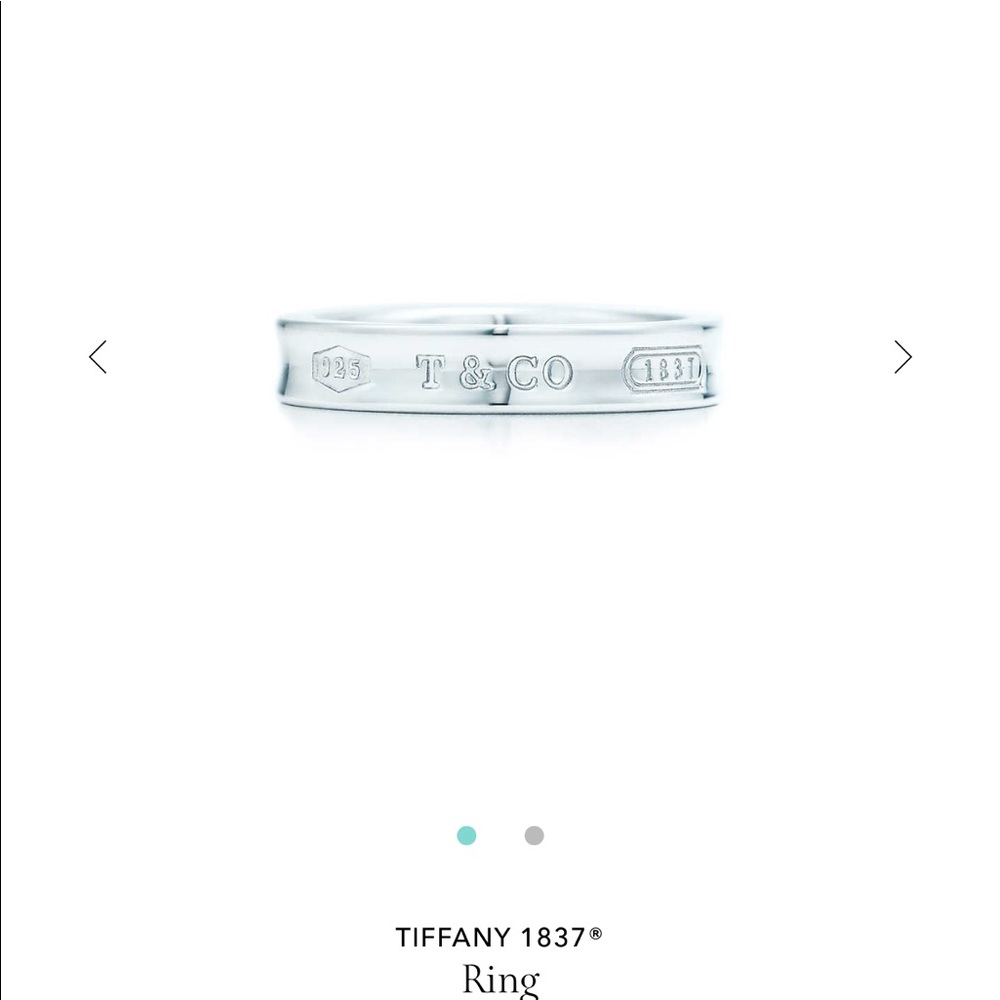 tiffany’s 1837 ring